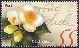 Camellia on Germany Scott 2293