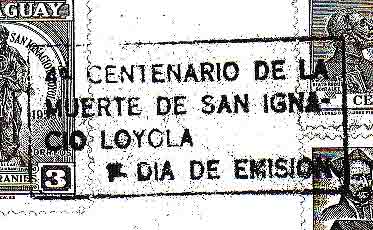 Saint Ignatius Loyola on a Paraguay  cancel