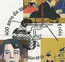 Father Luis Frois, SJ on a Portuguese cancel