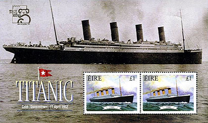 Titanic on Ireland Scott 1172b