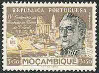 Father Manuel da N&oacute;brega, SJ on  Mozambique Scott 395