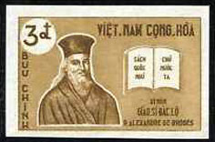 Father Alexandre de Rhodes, SJ on South Viet Nam Scott 172 imperf