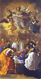 Painting showig Brother Juan Fernández, SJ